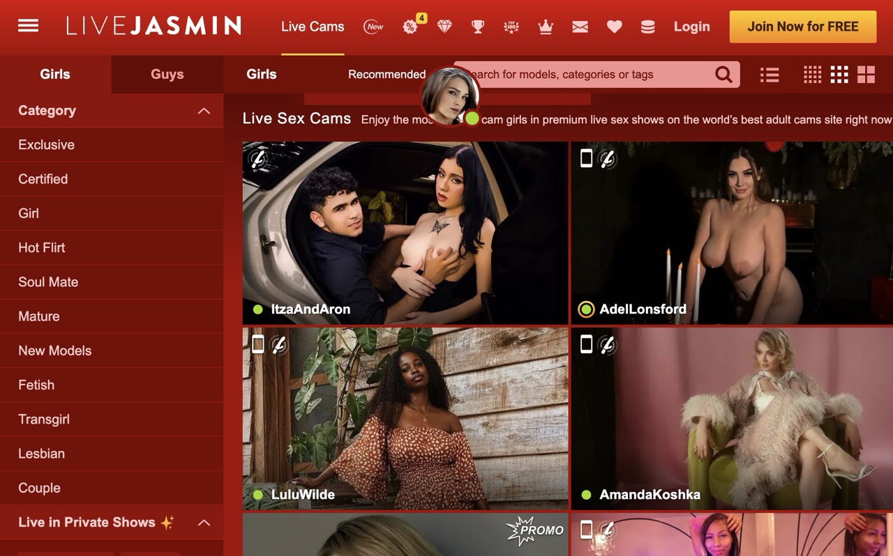 LiveJasmin Preview